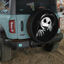 Jack Skellington Nightmare Before Christmas Unzipped Jeep Car Spare Tire Cover