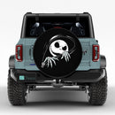 Jack Skellington Nightmare Before Christmas Unzipped Jeep Car Spare Tire Cover