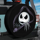 Jack Skellington Nightmare Before Christmas Purple Unzipped Jeep Car Spare Tire Cover