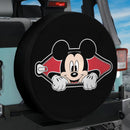 Mice Mouse Unzipped Jeep Car Spare Tire Cover