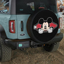 Mice Mouse Unzipped Jeep Car Spare Tire Cover