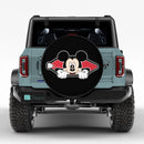 Mice Mouse Unzipped Jeep Car Spare Tire Cover