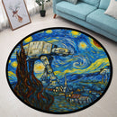 AT-AT Walker Starry Night Carpet Round Rug