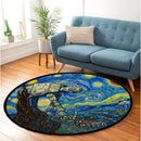 AT-AT Walker Starry Night Carpet Round Rug
