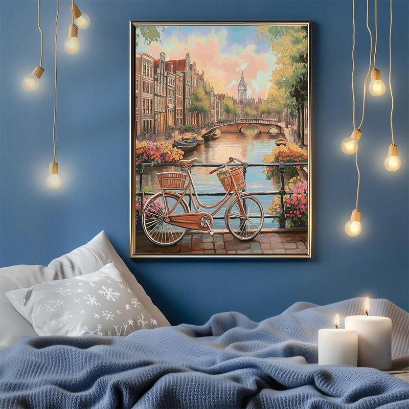 Amsterdams Landscape - Living Room - Canvas Wall Art - Print - Wall Decor