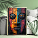 Abstract African Tribal Art - Living Room - Canvas Wall Art - Print - Wall Decor