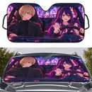 Ai Hoshino x Aquamarine Hoshino Oshi no Ko Custom Car Windshield Sunshades