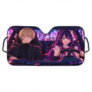 Ai Hoshino x Aquamarine Hoshino Oshi no Ko Custom Car Windshield Sunshades