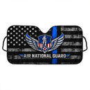 Air National Guard American Flag Custom Car Windshield Sunshades