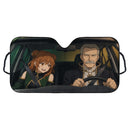 Aisha Greyrat x Wilhelm van Astrea ReZero Mushoku Tensei Car Auto Sunshades