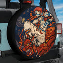 Akaza Demon Slayer Kimetsu no Yaiba Spare Tire Cover