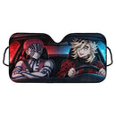 Akaza x Douma Demon Slayer Kimetsu no Yaiba Custom Car Windshield Sunshades