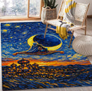 Aladdin Starry Night Rectangular Area Rug