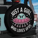 A Girl Who loves UFO Jeep Car Spare Tire Cover