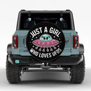 A Girl Who loves UFO Jeep Car Spare Tire Cover