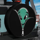 Alien Unzipped Jeep Car Spare Tire Cover