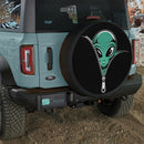 Alien Unzipped Jeep Car Spare Tire Cover