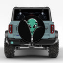 Alien Unzipped Jeep Car Spare Tire Cover