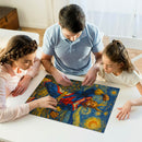 All Might My Hero Academia Starry Night Jigsaw Puzzle