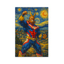 All Might My Hero Academia Starry Night Jigsaw Puzzle