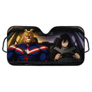 All Might x Eraser Head My Hero Academia Car Auto Sunshades