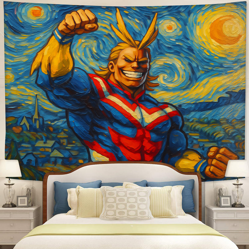 All Mighty Starry Night Tapestry