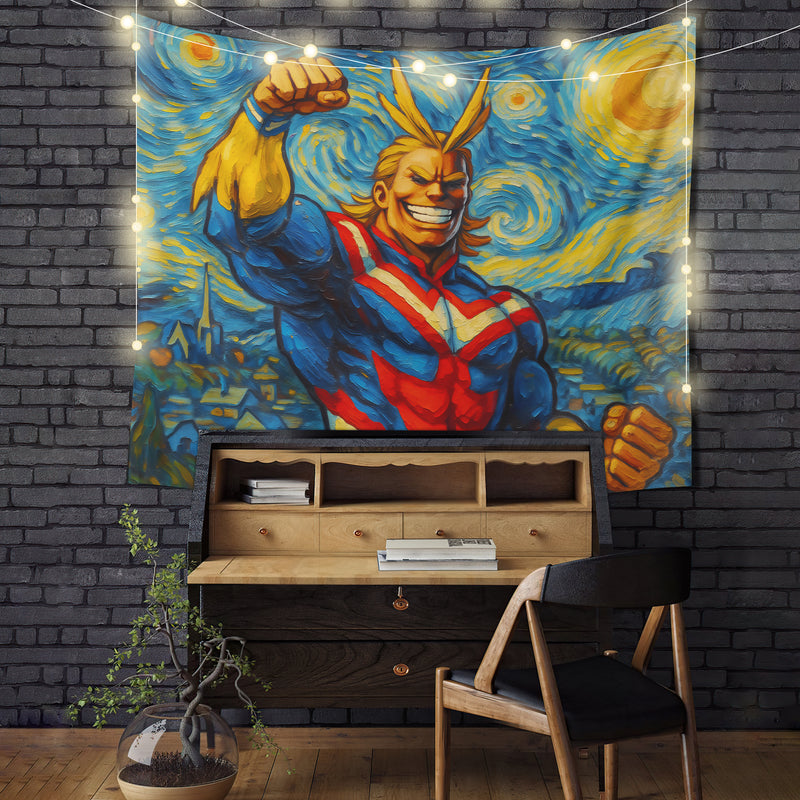All Mighty Starry Night Tapestry