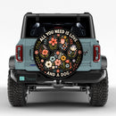 All You Need Is Love And A Dog Floral Paw Car Spare Tire Cover