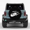 Cat Just Do Later Jeep Car Spare Tire Cover