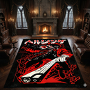 Alucard Hellsing Red Anime Rectangular Area Rug