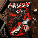 Alucard Hellsing Red Anime Jigsaw Puzzle