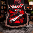Alucard Hellsing Red Anime Woven Throw Blanket