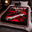 Alucard Hellsing Red Anime Woven Throw Blanket