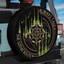 Always Take The Scenic Route Compass Car Spare Tire Cover