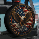 American Eagle Symbol Car Spare Tire Cover