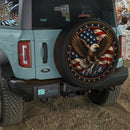 American Eagle Symbol Car Spare Tire Cover