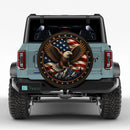 American Eagle Symbol Car Spare Tire Cover