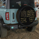 Hunting US Camo Deer Sign Car Spare Tire Cover