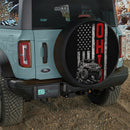 Ohio US Flag Jeep Car Spare Tire Cover