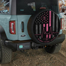 American Flag Paramedic Car Spare Tire Cover