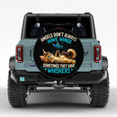 Angels Don't Always Have Wings Sometimes They Have Whiskers Car Spare Tire Cover