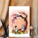 Anime Hunter X Hunter Japan Cherry Blossom- Living Room - Canvas Wall Art - Print - Wall Decor