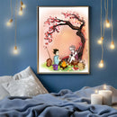 Anime Hunter X Hunter Japan Cherry Blossom- Living Room - Canvas Wall Art - Print - Wall Decor