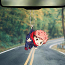 Anime Jujutsu Kaisen Yuji Car Ornament Custom Car Accessories Decorations
