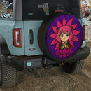 Yoga Meditation Mandala Anya Forger Spy X Family Jeep Car Spare Tire Cover