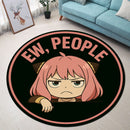 Anya Forger Spy X Family Ew People Round Rug