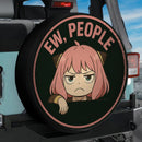 Anya Forger Spy X Family Ew People Jeep Car Spare Tire Cover