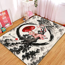 Anya Forger Spy x Family Japan Ink Style Rectangular Area Rug