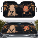 Anya Forger x Bond Dog Spy x Family Car Auto Sunshades