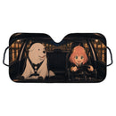 Anya Forger x Bond Dog Spy x Family Car Auto Sunshades